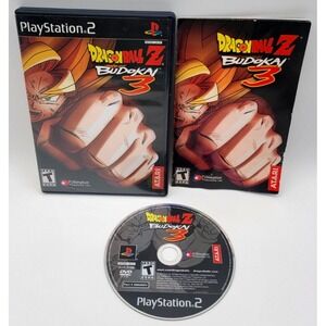 DRAGON BALL Z BUDOKAI 3‎ CIB COMPLETE IN BOX PS2 GAME PLAYSTATION 2